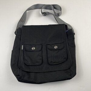 Columbia Azza ll Sport Messenger Crossbody Bag Polyester Canvas Black Travel